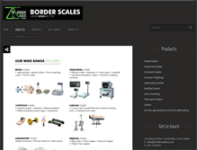 Tablet Screenshot of borderscales.co.za